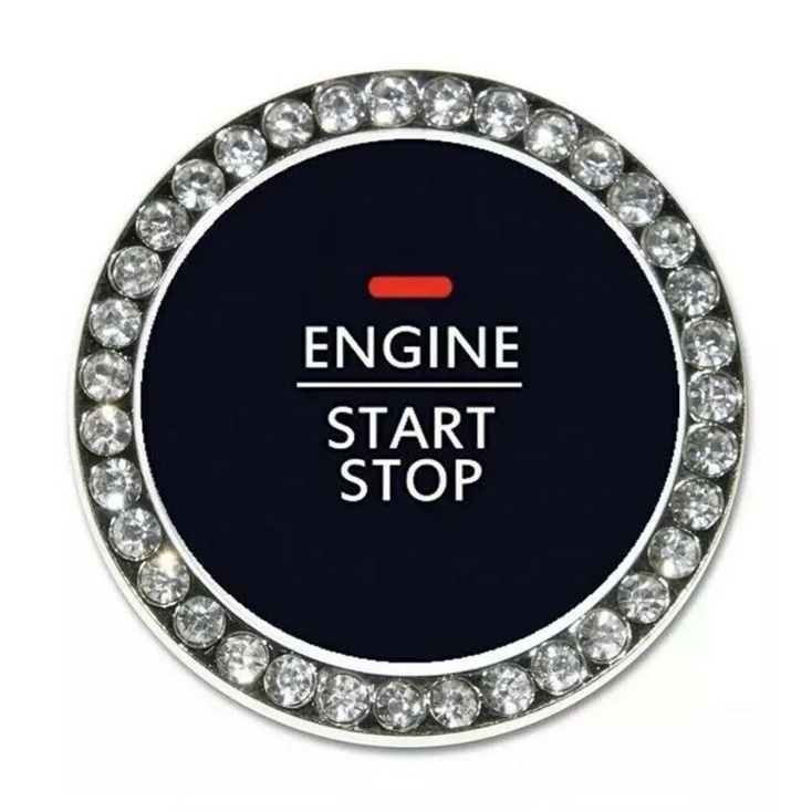 cover ring start button mobil diamond