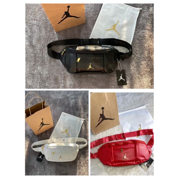 WAISTBAG AIR JORDAN REGAL SNAKE LEATHER / TAS PINGGANG JORDAN REGAL /