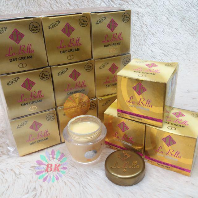 LUSINAN/Cream La-Bella Pemutih Wajah Labella TERLARIS/ DAY &amp; NIGHT CREAM
