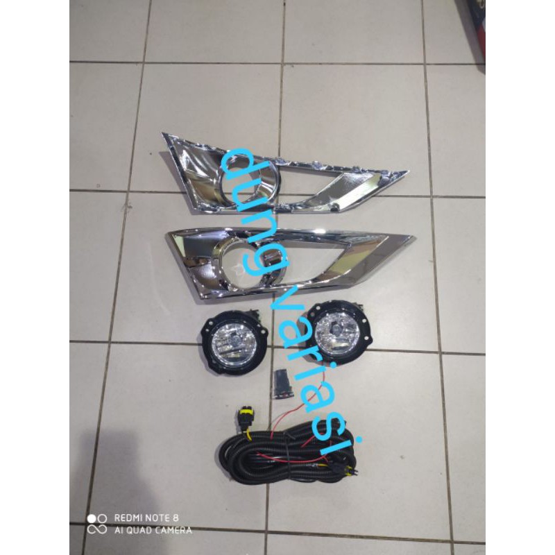 pakrt foglamp lampu kabut+cover foglamp daihatsu sigra
