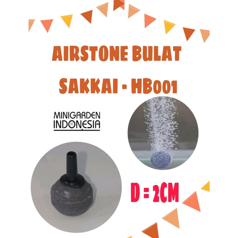 AIRSTONE BATU AERATOR BULAT BAKSO IMPORT HB-001 DIAMETER 2CM