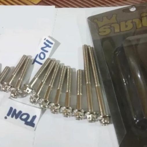 Baut Mur Pengencang Baut Cvt Probolt Vario 125 Vario 150 Fi