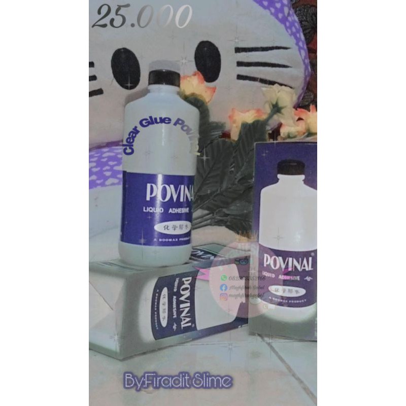 

Clear Glue Povinal