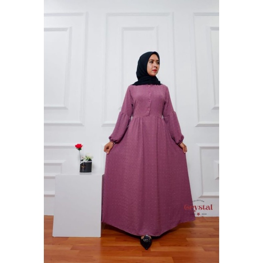 Gamis Crinkle Ruby Ori by.Crystal // Gamis Ruby Jaguar // Gamis Crinkle
