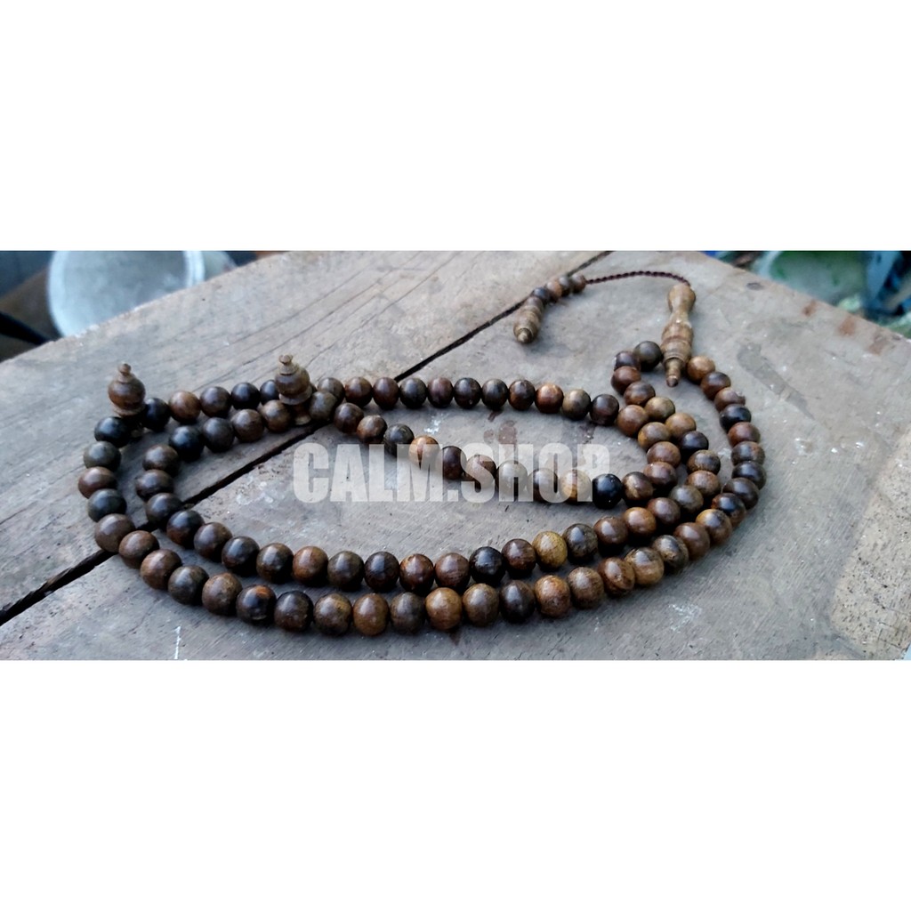 TASBIH KAYU GAHARU - Tasbih gaharu super grade A SIZE 8 mm