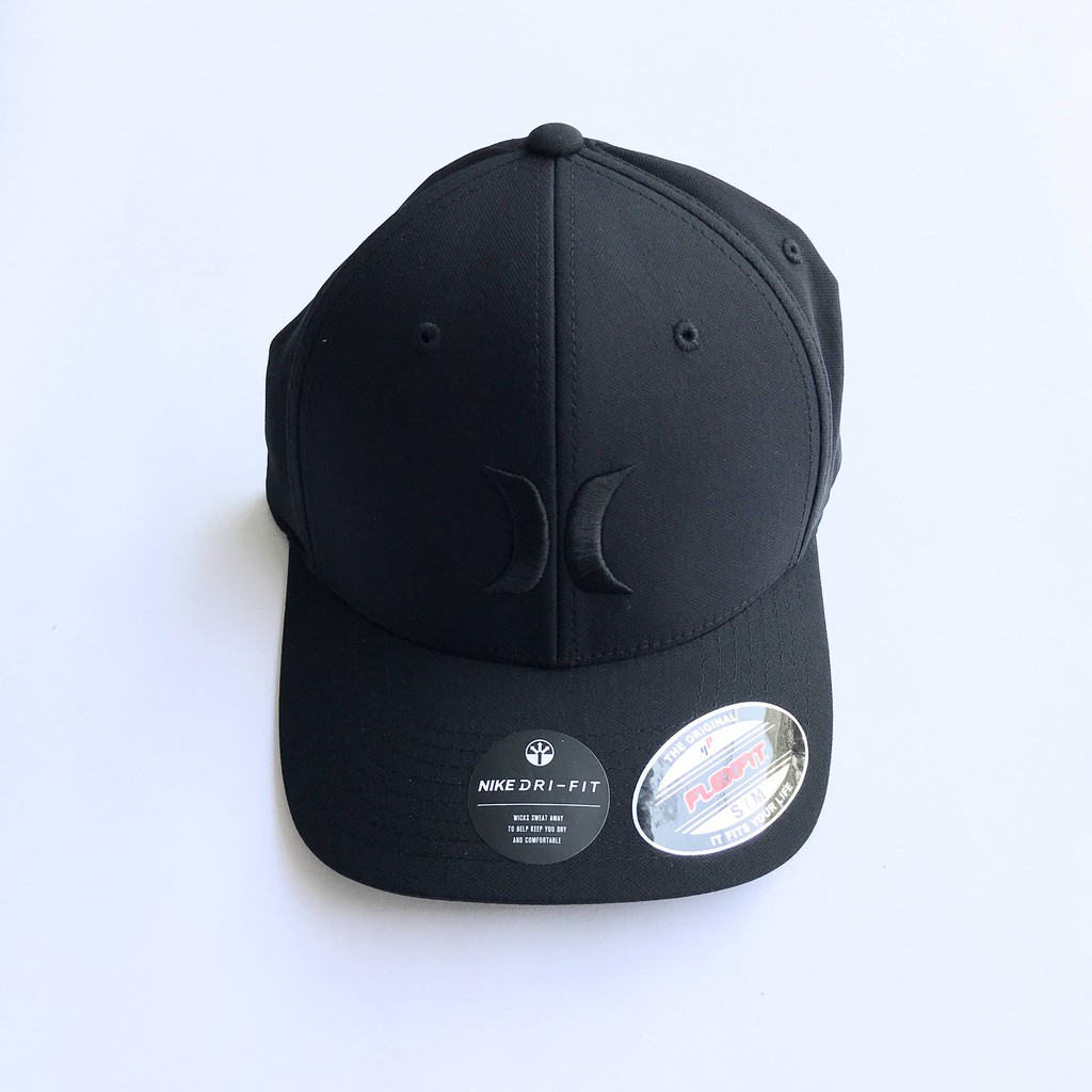 Topi Hurley Dri Fit One and Only Black Original
