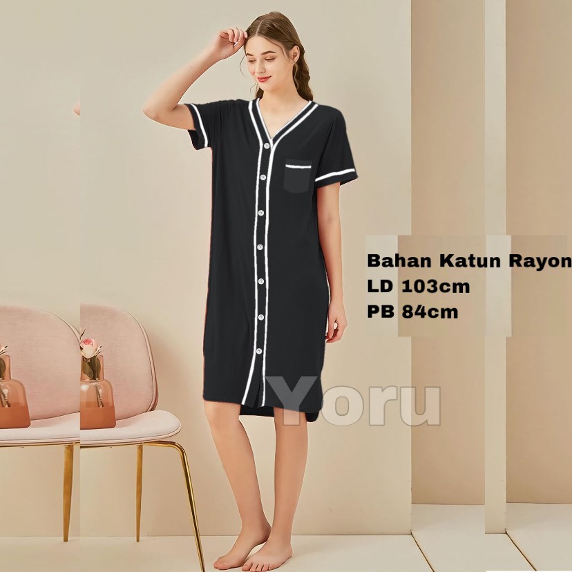 Pamelo Daster satin/baju tidur/daster murah Tunik Velvet Satin-4