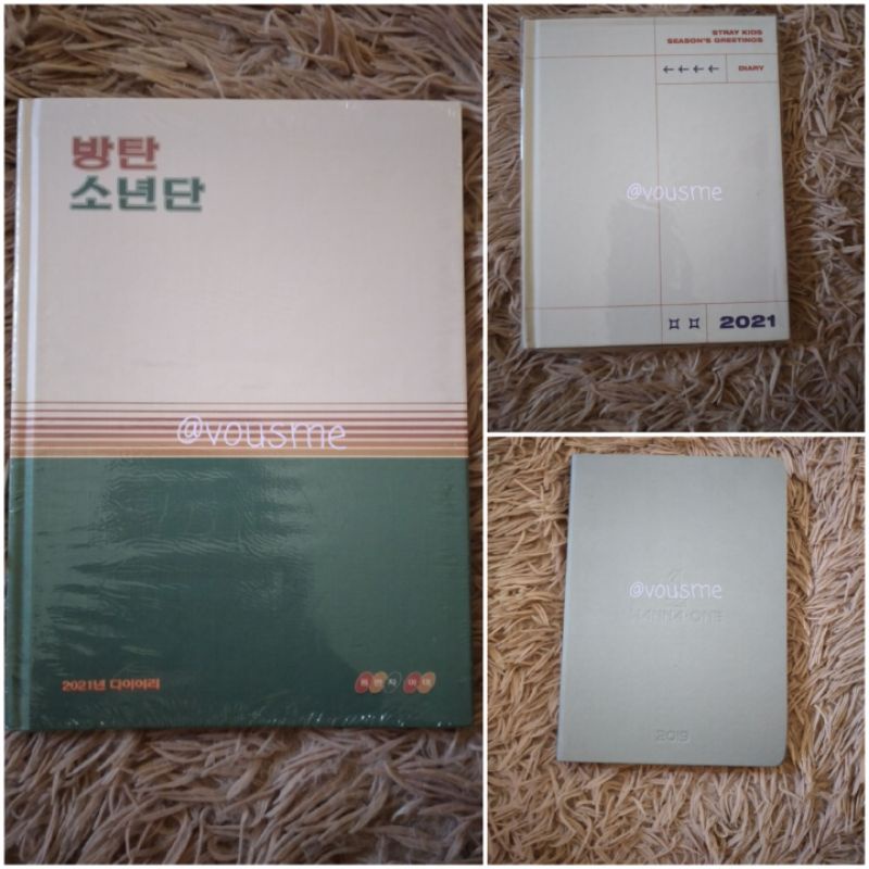 Season Greeting Diary SG BTS 2021 Wanna One 2019 Stray Kids 2021