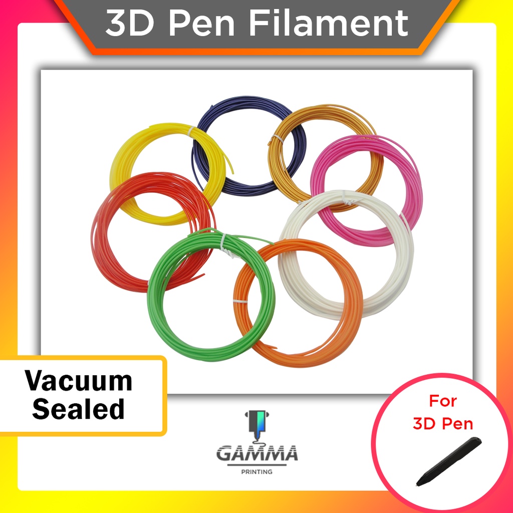 3D Pen Refill Filament PLA + 1,75mm - Isi Ulang Tinta Print 3D