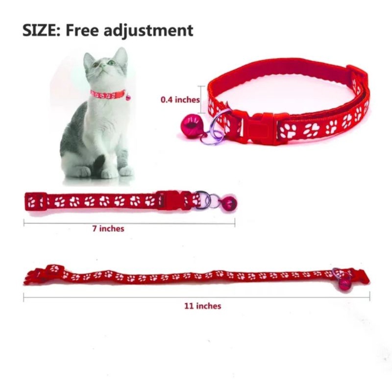 Kalung Kitten Lonceng Kecil Kalung Pet Kucing Anjing Kelinci Collar