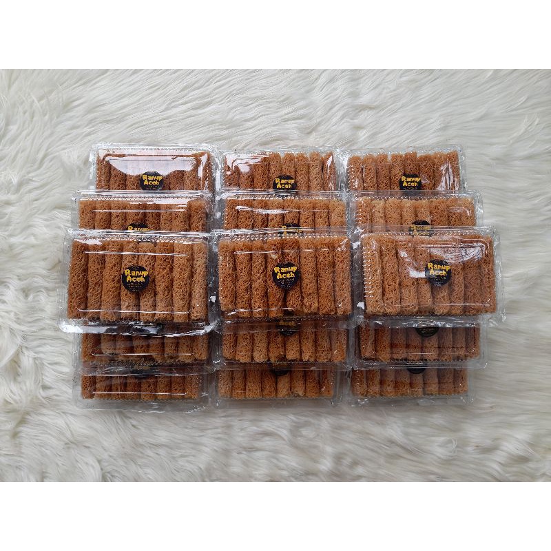 

Keukarah gulung kue hantaran khas Aceh cup 17x10cm