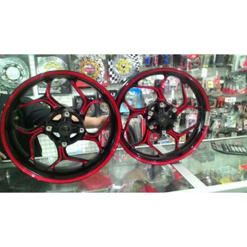 Velg Axio Vixion lebar 4.5inc / Velg Axio Cbr 150 cb150  Velg lebar cbr 150 cb150  velg Lebar Vixion
