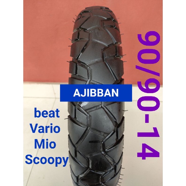 Ban motor metic semi trail Aspira premio 90/90 r14 tubles Vario,beat