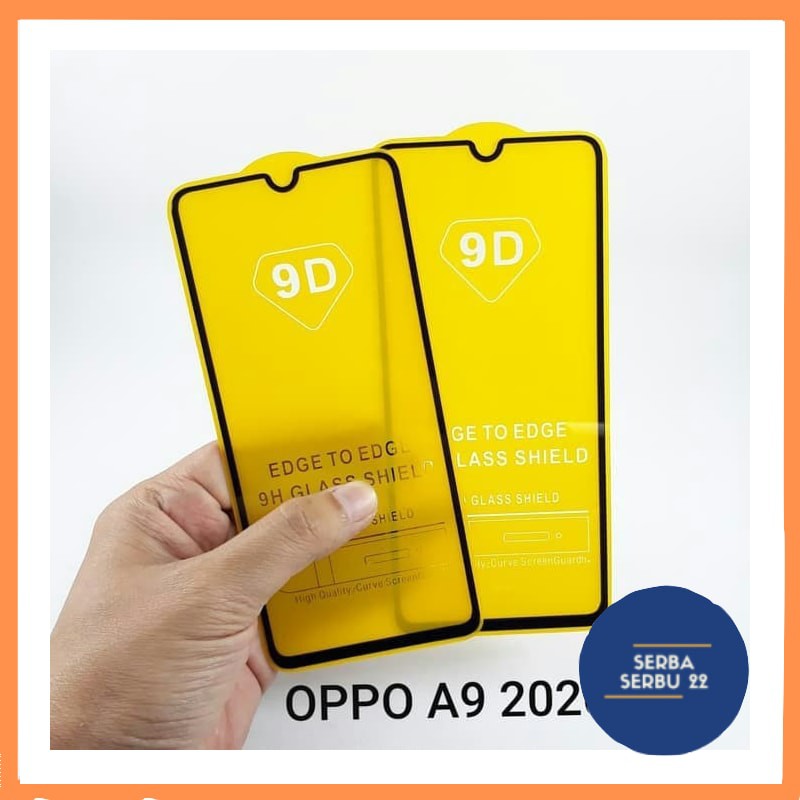 Tempered Glass Full 9D/5D OPPO A39, A57, F1, F7, A5 2020, A9 2020, A70, A80, A12 2020 [SS]