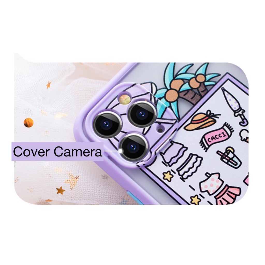 Soft case Lucu candy Lilac cantik Oppo A15 A15s A31 A33 A53 A3S A5 A9 A52 A72 A92 2020 F9 A16 A37/Neo 9 Realme C21y Xiaomi Redmi 8 FM03 FM04