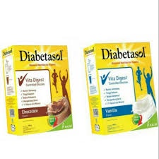 

DIABETASOL SUSU UNTUK PENDERITA DIABETES RASA VANILLA/COKLAT/CAPUCINO KEMASAN 570 GRAM BELI 2 GRATIS MUG