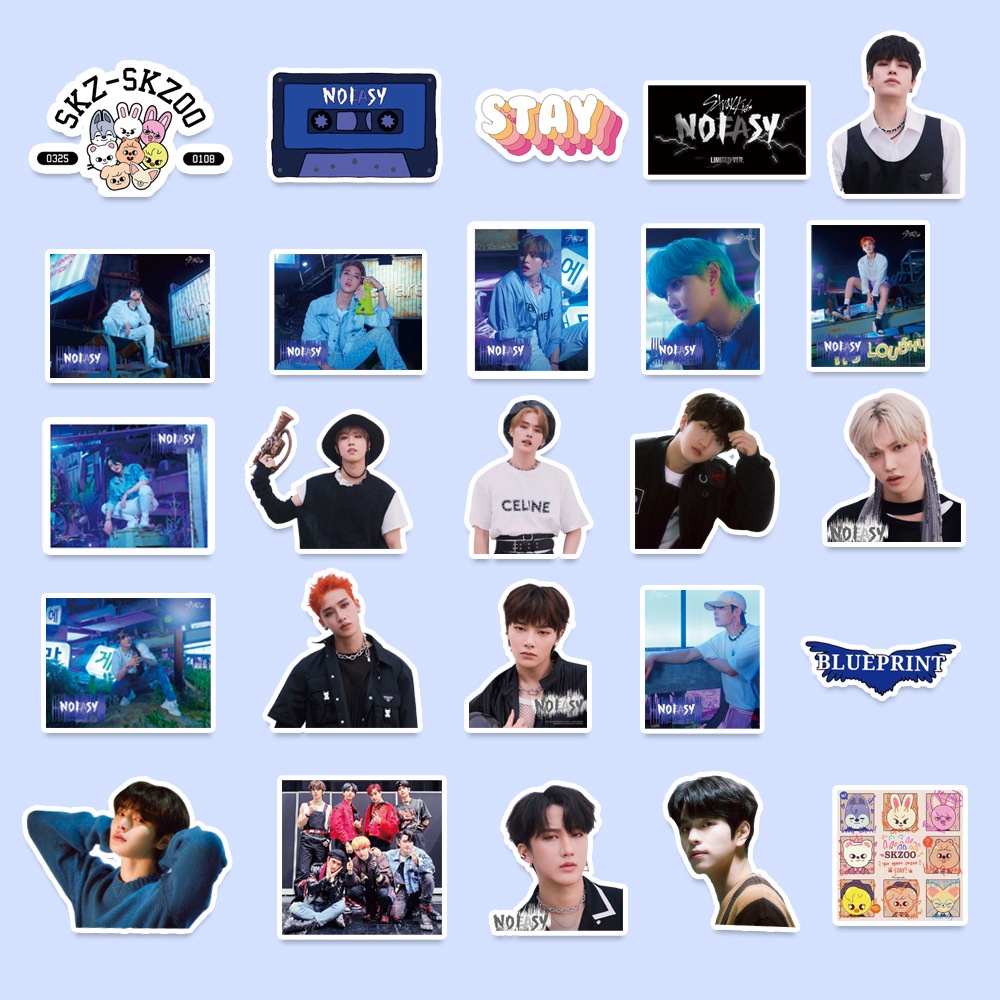 Stiker Kpop Stray Kids Skzoo Untuk Dekorasi Jurnal / Koper / Notebook