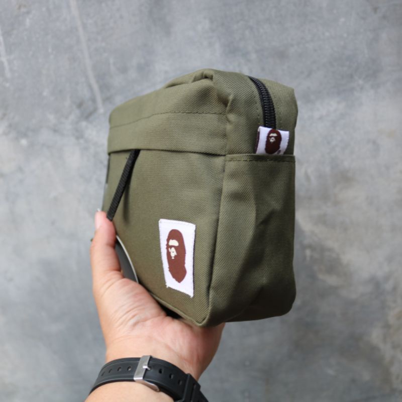 Clutch bape green