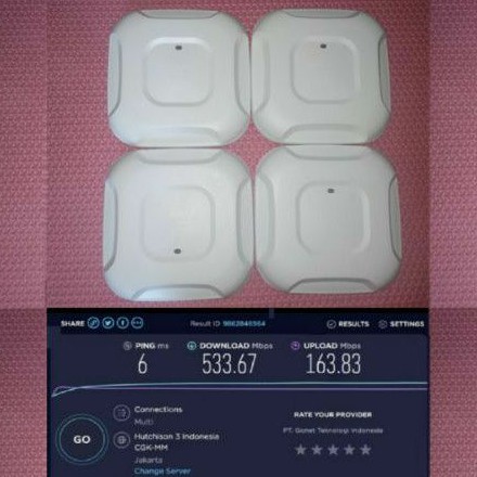 Cisco Aironet 3702i Dual Band AC 1.3 Gbps + WIFI + Hotspot
