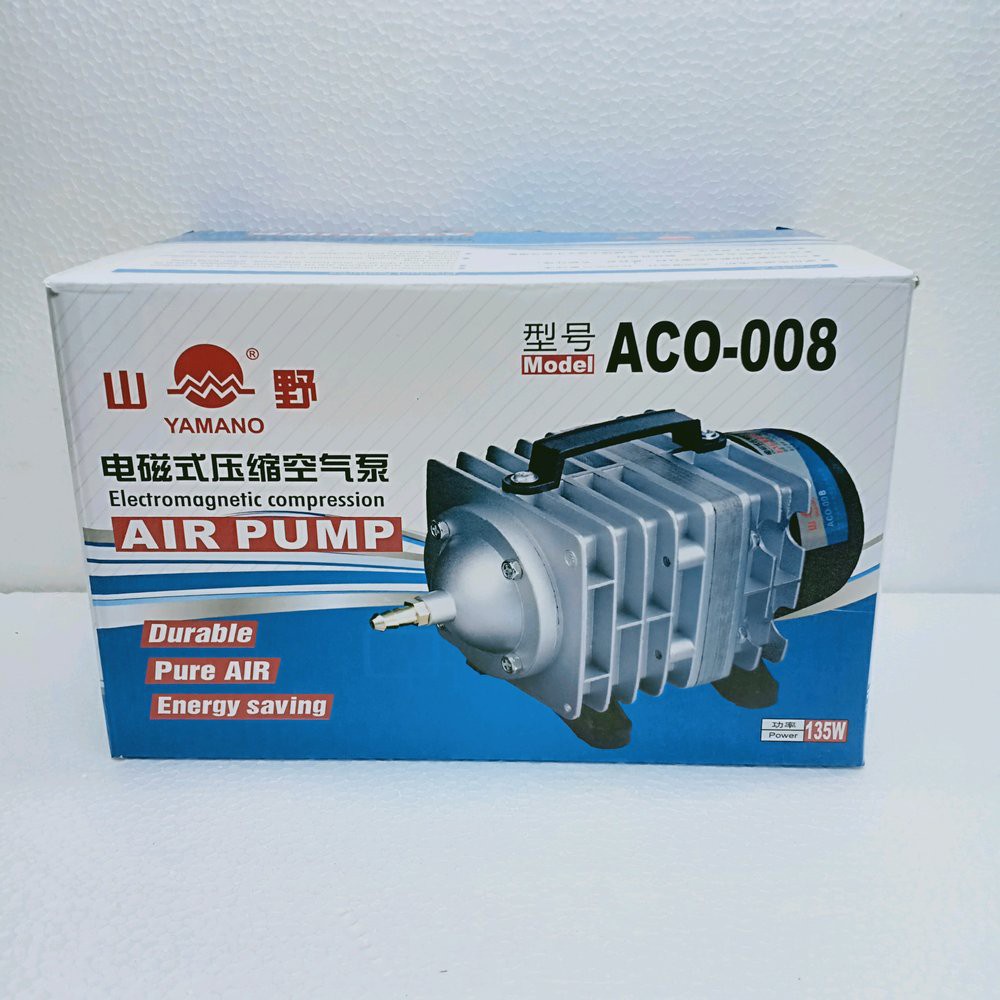 yamano aco-008 airpump aerator pompa udara aquarium blower pompa