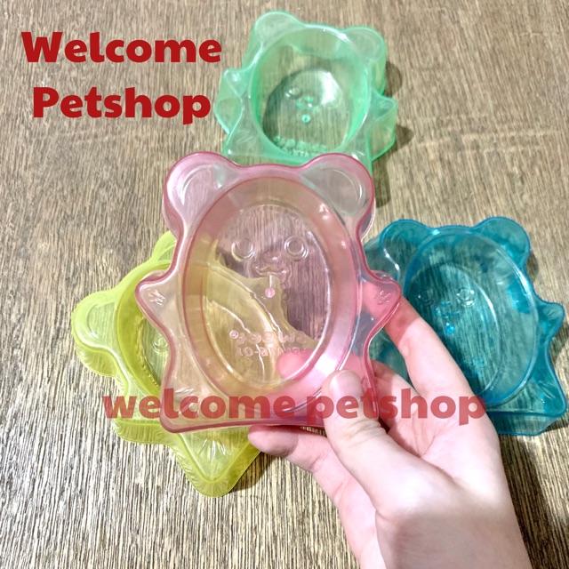 Tempat Makan Sweet Plate No.1 untuk Hamster / Sugar Glider / Marmut / Kelinci