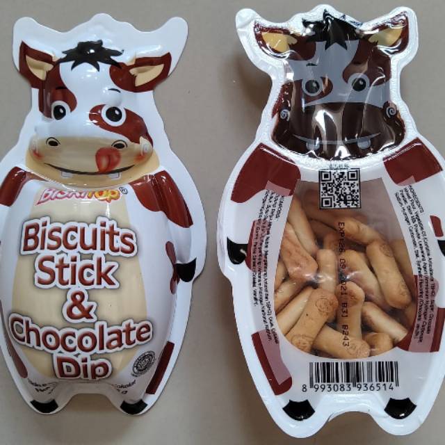 SNACK / CEMILAN DIPPIN SAPI BISKUIT & STIK COKLAT, KUE MURAH MOJOKERTO