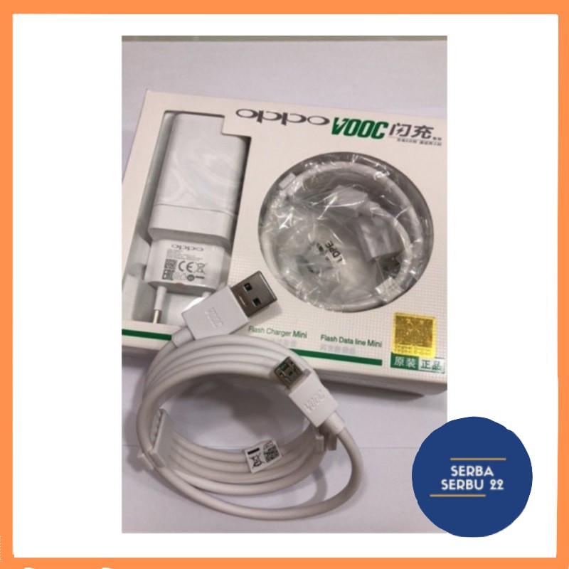 Charger OPPO 4AMPERE FLASH CHARGE VOOC / TC OPPO ORIGINAL 100%