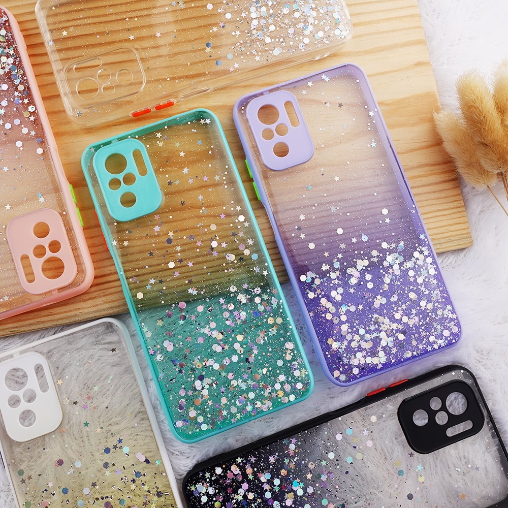 CASE GLITTER VIVO Y15S Y91 Y21S Y33S V215G XIAOMI 11T NOTE 11 11 PRO POCO M3 M3 PRO X3 REDMI 8 NOTE 10 10PRO NOTE 8 8 PRO 9 9PRO REDMI 9 9A 9C SOFTCASE GLITTER SJ GLITTER