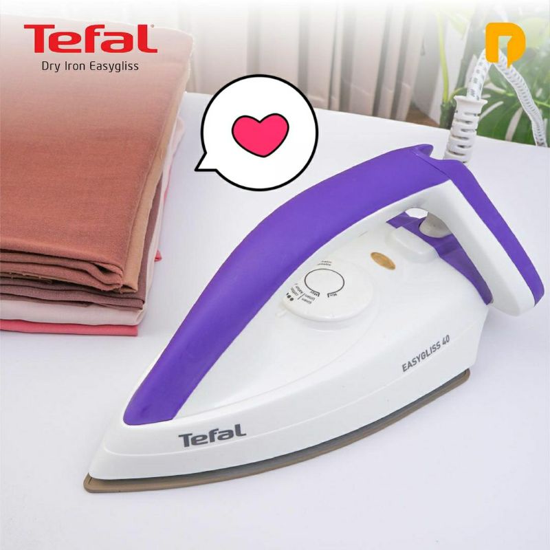 Setrika Tefal Dry Iron Easygliss