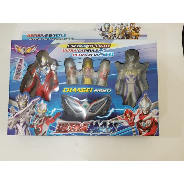 FIGURE ULTRAMAN ISI 2 PCS HF000-3 - MAINAN ANAK COWOK FIGURE