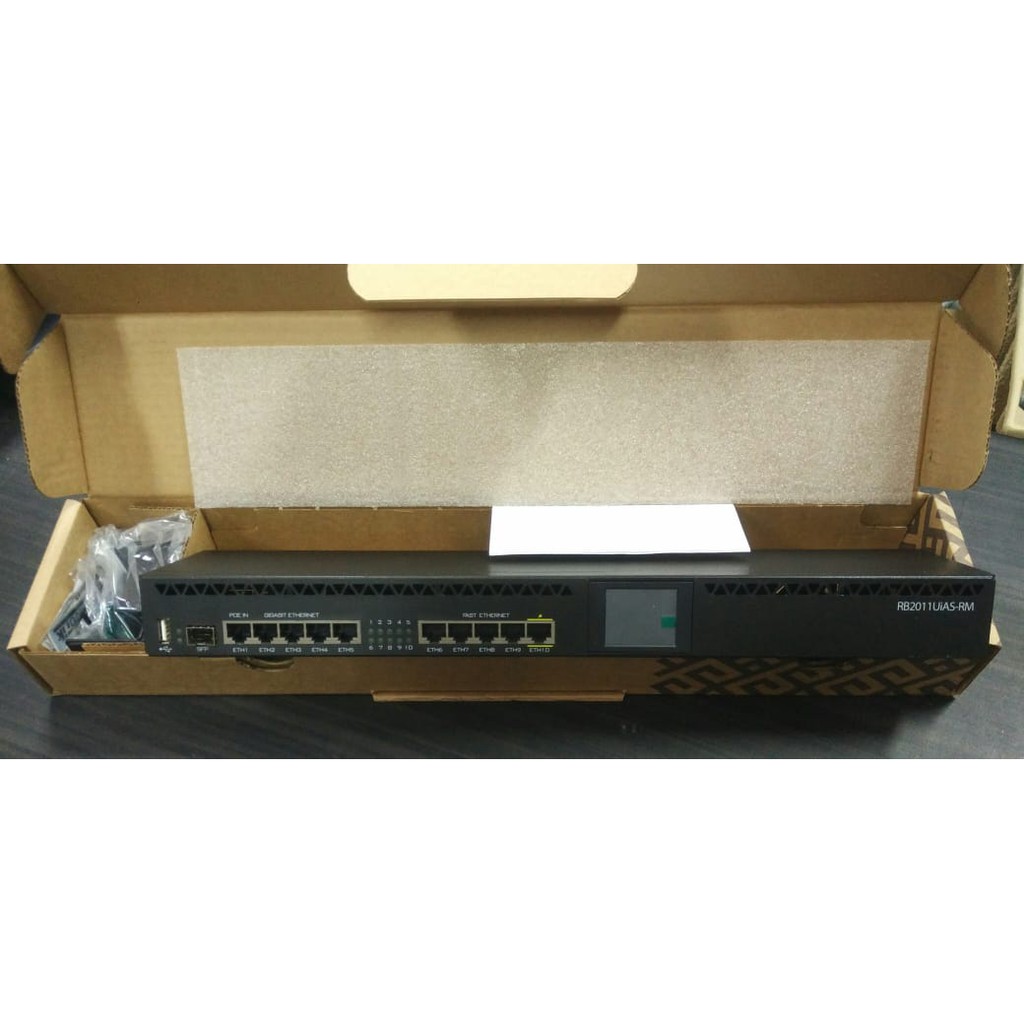 Mikrotik RB2011UiAS-RM - RouterBoard Indoor 2011UiAS-Rackmount