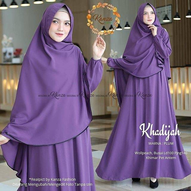 Khadijah Syari, DRESS MUSLIM, baju wanita, baju gamis, dress, gamis, Baju gamis, fashion wanita