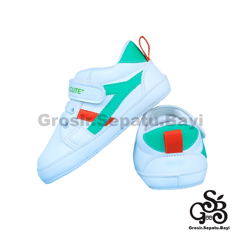 sepatu bayi baby shoes prewalker laki laki umur 2 - 14 bulan model Sneakers Casual Premium