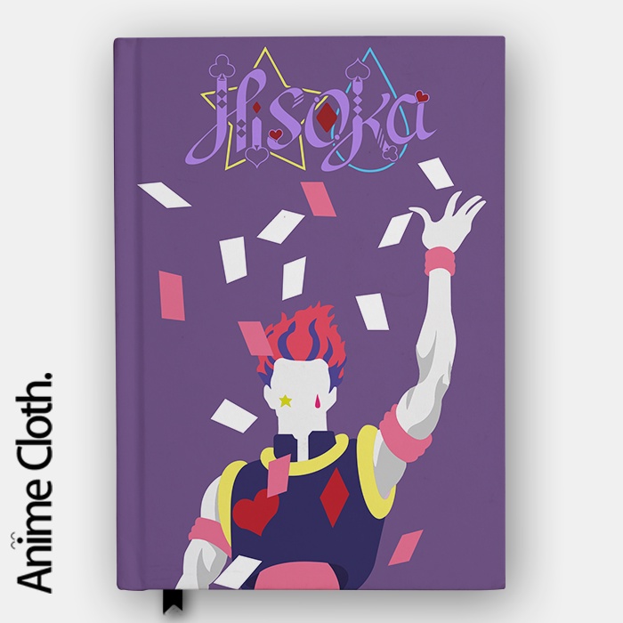 

Buku Hunter X Hunter Hisoka Marrow Anime Custom Nama Jurnal Catatan Hardcover