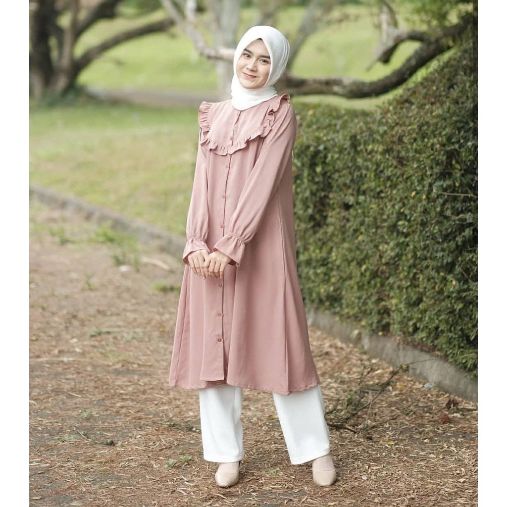 AERA TUNIK SHAKILA PREMIUM / TUNIK JUMBO BUSUI / TUNIK POLOS / TUNIK SHAKILA POLOS / LONG TUNIK BAHA