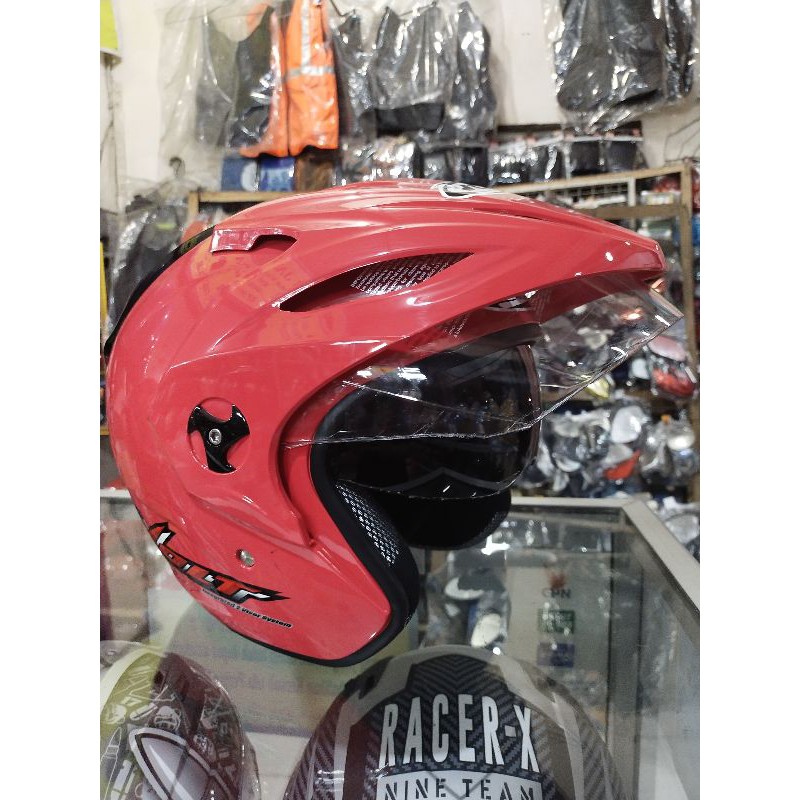 Helm vog volt pink magenta double visor