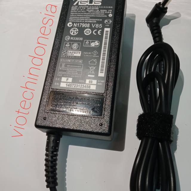 ADAPTOR CHARGER ORIGINAL ASUS A450L OUTPUT 19V 3,42A conektor: 5,5MM