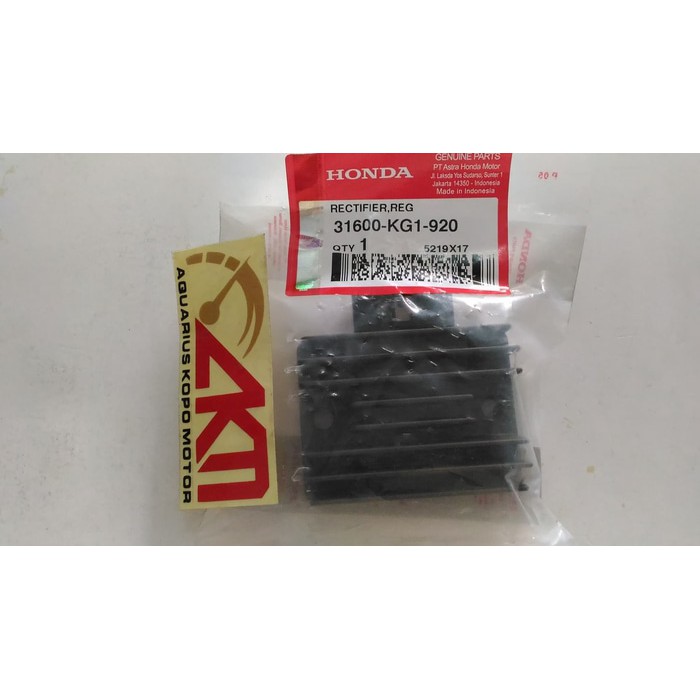 Kiprok Tiger / Mega Pro AHM Regulator 31600-KG1-920 Original Honda