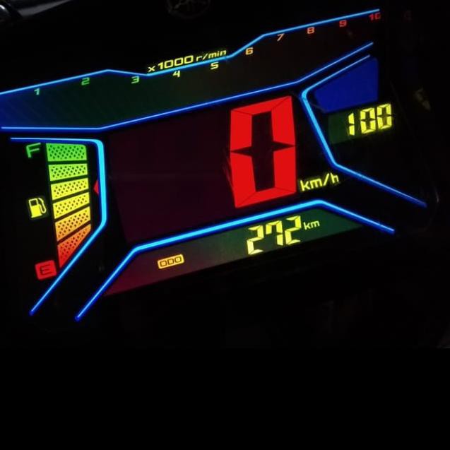 ♠ Sunburn sticker LCD speedometer YAMHA AEROX / LEXI 155 VVA + polarizer sunburn ➬