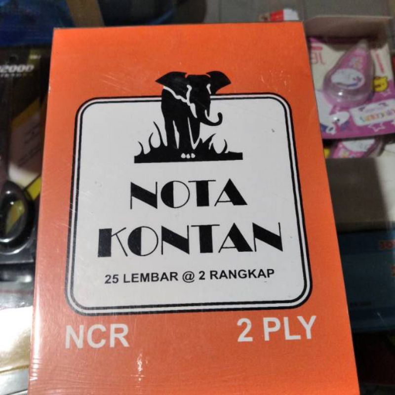 

ECER NOTA KONTAN 2RANGKAP MURAH