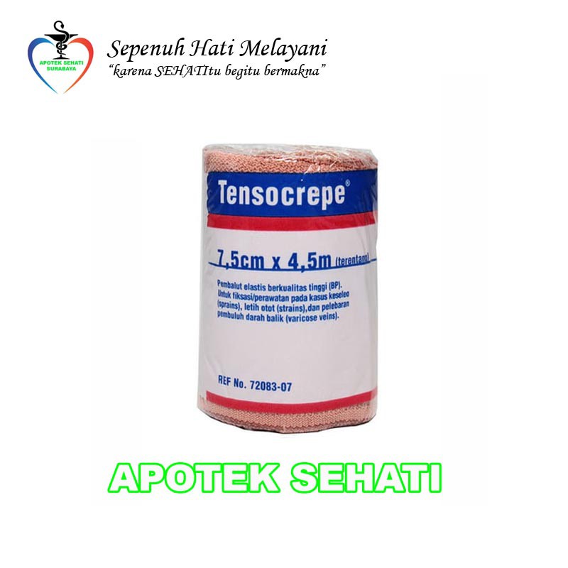 TENSOCREPE 3 INCH PERBAN ELASTIS TENSOKREP KESELEO PATAH TULANG