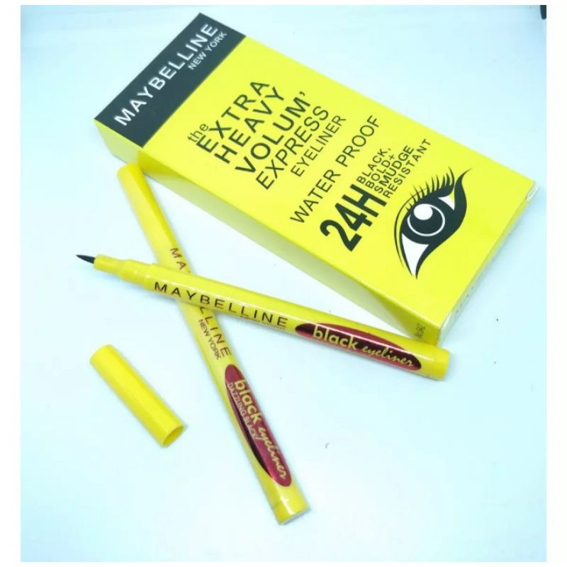 Eyeliner Spidol Kajal Maybelline - Eyeliner Maybelline Warna Hitam