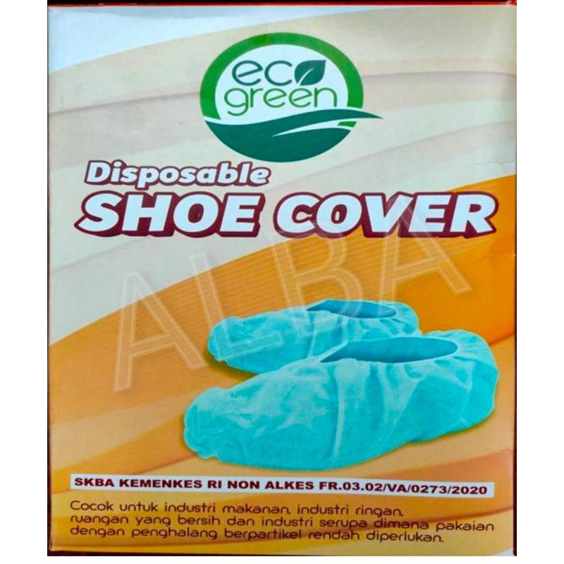 Disposable Shoe cover Ecogreen/Kemenkes