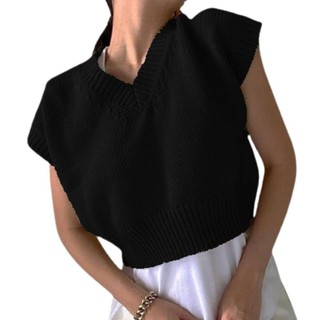 HARA VEST KNIT rompi rajut wanita auter rajut korea wanita HARA VEST KNIT rompi rajut wanita auter rajut korea wanita