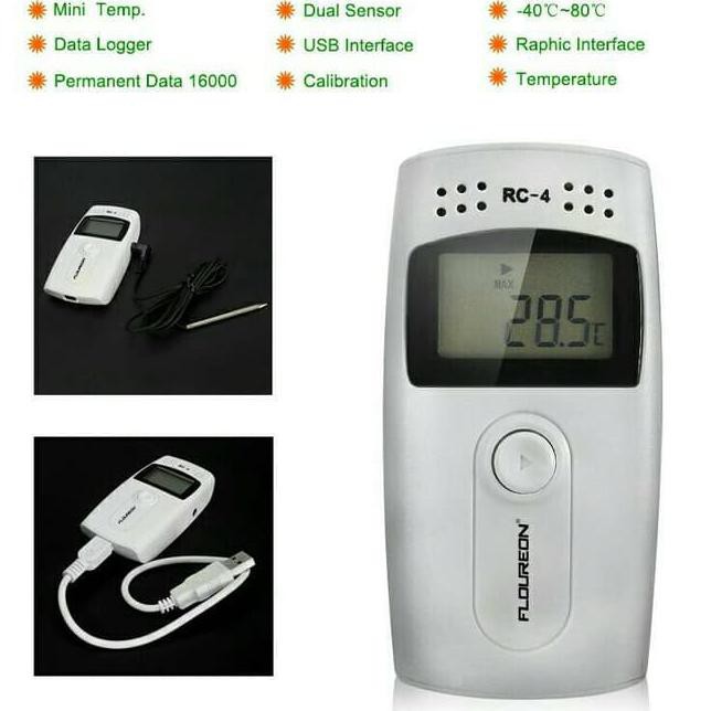 Temperature data Logger RC-4 Temperature Recorder Digital