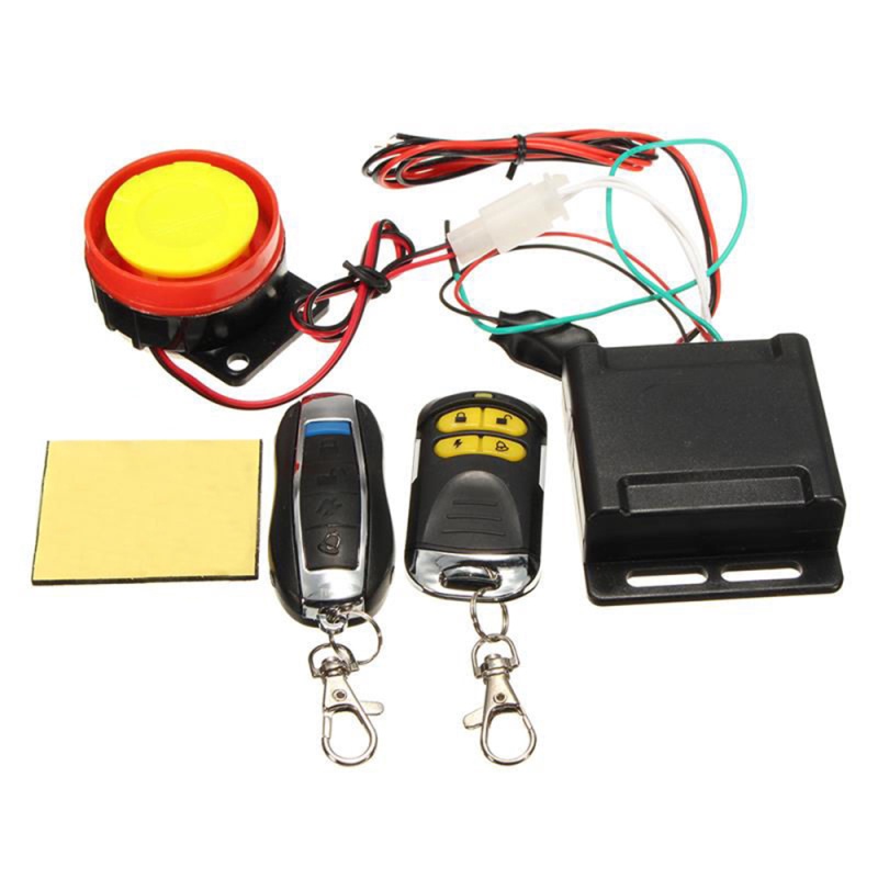 Alarm Motor System V12 Remote Stater Jarak Jauh Universal Yamaha Honda Suzuki