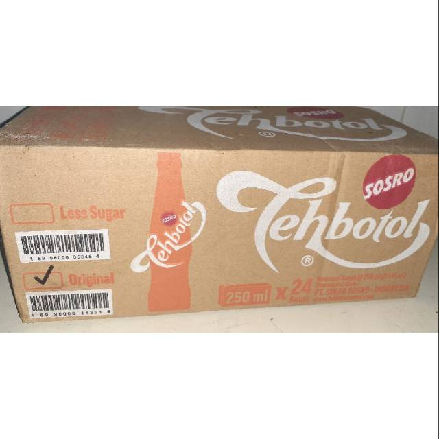 

Teh botol kotak Original (250 ml)