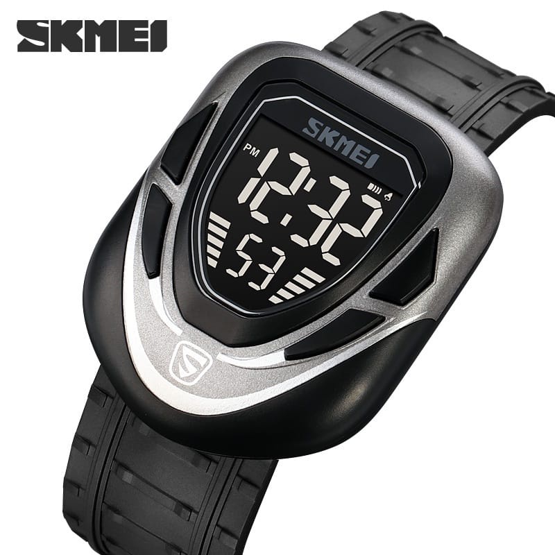 Jam Tangan Skmei 1833 Cowok Digital Strap Rubber Kualitas Original Waterproof/JAM TANGAN SKMEI CEWEK/COWOK TYPE 1833 ORIGINAL WR/JAM TANGAN DIGITAL SPORT SKMEI