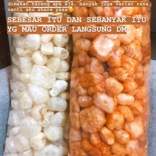 

Kerupuk kulit /Dorokdok