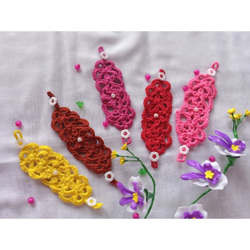 konektor masker rajut lucu/ konektor masker rajut hijab